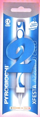 Dortová fontána číslo 2 modrá Pyrogiochi Dortová fontána číslo 2 modrá Pyrogiochi