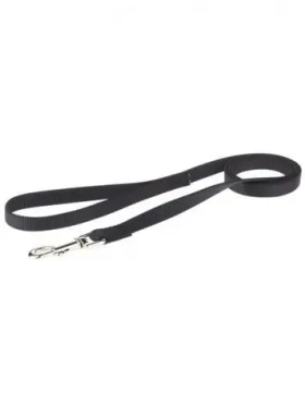 AnimALL Vodítko popruhové černé 120 cm/15 mm (113271)