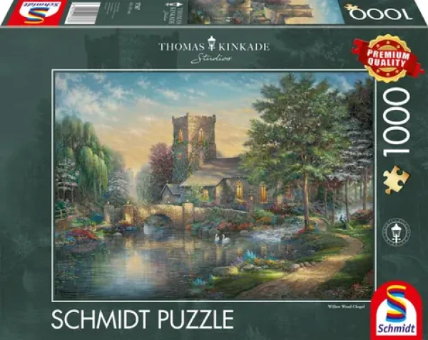 SCHMIDT Puzzle Kaplička ve vrbovém lese