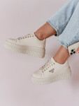 Dámské tenisky na platformě SNIKPIK beige FashionStreet ZY0927 36