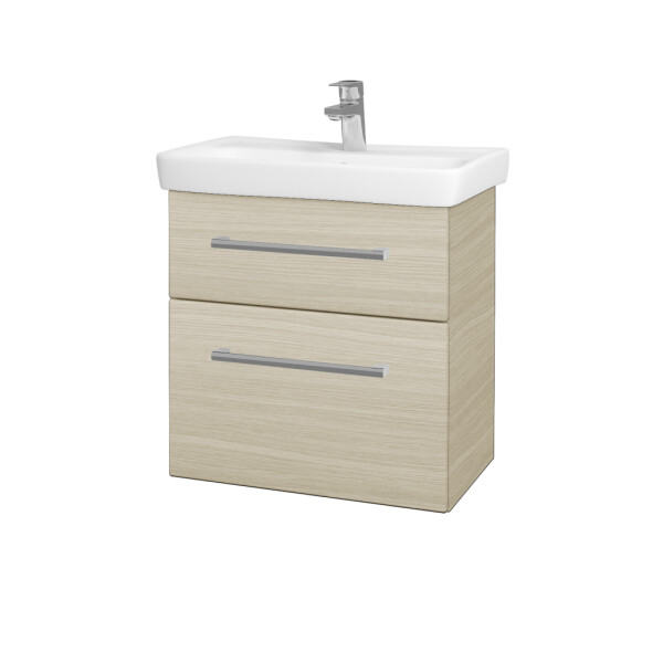 Dřevojas - Umyvadlová skříňka GO SZZ2 60 - D04 Dub / Úchytka T03 / D04 Dub 28117C