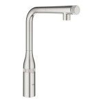 GROHE - Essence SmartControl Dřezová baterie s výsuvnou koncovkou, SmartControl, supersteel 31615DC0