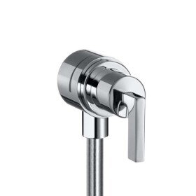 AXOR - Citterio Připojení hadice Fixfit Stop s uzavíracím ventilem s páčkou, chrom 39882000