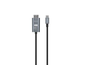 Kabel DEVIA EC084 USB-C/HDMI 4K 2m Black