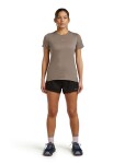 Dámské merino triko s krátkým rukávem ICEBREAKER Wmns 125 Cool-Lite Speed SS Tee, Porcini velikost: M
