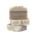 Almara Soap Přírodní mýdlo Ovesný koláč, béžová barva