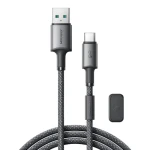 Joyroom S-A50 Unlimited Series Nabíjecí kabel USB-A (M) - USB-C (M) 3A 1.2m šedá (6956116728816)