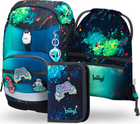 3 SET Airy Plus Chill: batoh, penál, sáček