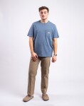 Tričko Carhartt WIP S/S Pocket T-Shirt Velvet Blue
