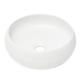 Umyvadlo na desku SAT Feel 36x36 cm matné bez přepadu SATUMFEEL3636M SATUMFEEL3636M
