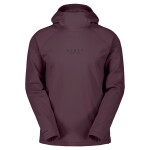 SCOTT Hoody M's Defined Warm, Cocoa Red (vzorek) velikost: M