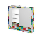 Dřevojas - Dvoudveřová galerka FOCUS GA2OE 80 - Individuální odstín dle RAL/NCS 284114