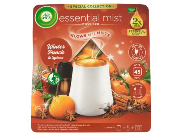 Air Wick Aroma difuzér a náplň pro aroma difuzér zimní punč 20ml