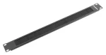 Lanberg AK-1101-B černá / Kartáčový panel / 19" / 1U / 482,6x44,2x8,5 mm (AK-1101-B)