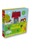 Pop-up Farma Kniha s rozkládací hrací podložkou - Britta Teckentrupová