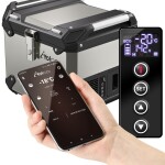 Chladicí kufr na motorku/čtyřkolku Topcase Yolco MCX17 stříbrný