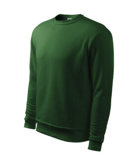 Essential mikina pánská/dětská lahvově zelená 2XL
