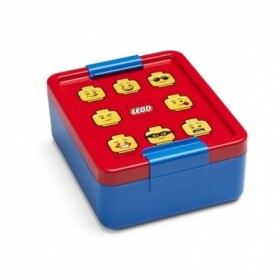 Box na svačinu LEGO ICONIC Classic červená/modrá