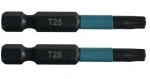 Makita E-12413 Impact Black / torzní bit 1/4" / PZ2 50mm / 10ks (E-12413)