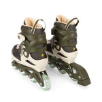 Konges Sløjd Dětské inline brusle svítící Kalamata 26-31, zelená barva