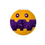 Lampion koule Halloween papírový, průměr 30 cm - mix motivů