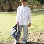 Skládací nákupní taška LOQI LEOPARD Twilight