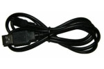 Equator USB Kabel propojovací A-B 2m černý (usbkabelsw)