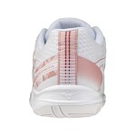 Mizuno Stealth Star 3 Jr. White/Rose Elegance/Lava Falls - Sálová obuv Mizuno STEALTH STAR 3 Jr. X1GC250773 Velikost obuvi v EU: 38