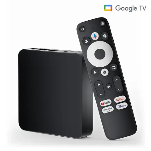 Evolveo Dcolor GD2 / Multimediální box / Google TV / 4K Ultra HD / 32GB / 2GB RAM / Wi-Fi / LAN (MMBX-GD2)