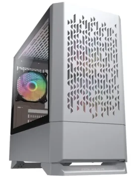 COUGAR MG140 Air RGB bílá / PC skříň / micro-ATX / mini-ITX / RGB / průhledná bočnice / bez zdroje (CGR-5JM8W-AIR-RGB)