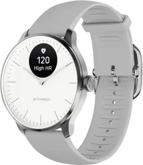 Withings Scanwatch Light 37mm bílá / Chytré hodinky / OLED 0.63" / 5ATM / GPS / BT / výdrž až 30 dní (ICHWA113ALLINTPA)