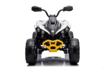 Mamido Dětská elektrická čtyřkolka Can-Am Renegade 180W 4x4 bílá
