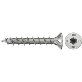 Fischer 574068 šrouby do dřevotřísky 5 mm 30 mm TX Nerezová ocel 200 ks