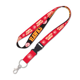 Wincraft Klíčenka Atlanta Hawks NBA Lanyard buckle 1"