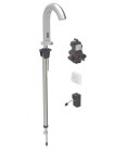 GEBERIT - Piave Elektronický umyvadlový ventil, síťové napájení, easy to clean, kartáčovaná nerez 116.181.SN.1