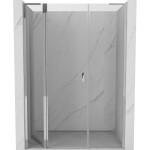 MEXEN/S - Mist L sprchové dveře křídlové 140, transparent, chrom 8A4L-140-001-01-00
