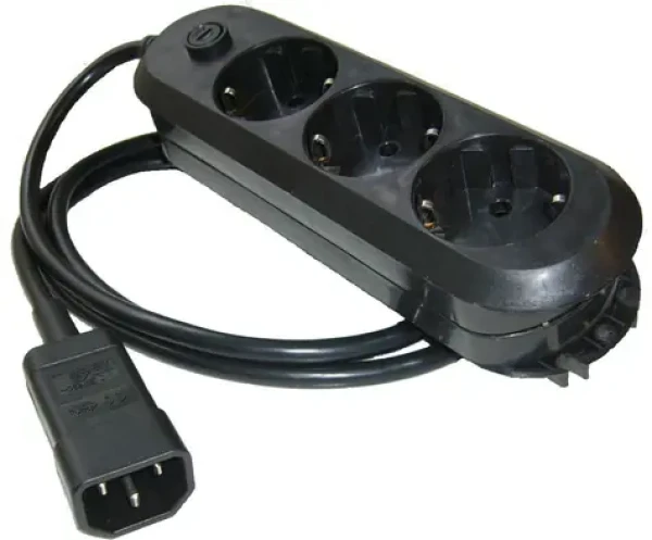 ONLINE USV-Systeme adaptér s IEC konektory / Adaptér / 10 A (KG10A3SCH)