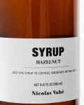 Nicolas Vahé Sirup Hazelnut 280 ml, hnědá barva, sklo