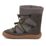 Chlapecké zimní barefoot boty TEX TRACK WOOL Gray G3160251-1 - 34