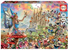 EDUCA Puzzle Víla a motýli