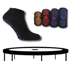 Ponožky YOGA-TRAMPOLINA 1205 černá 39-42
