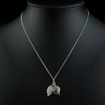 Náhrdelník Swarovski Elements Sarto, Stříbrná 46 cm + 5 cm (prodloužení)