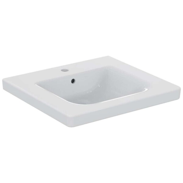 IDEAL STANDARD - Connect Freedom Umyvadlo 60x56 cm, 1 otvor baterii, s Ideal Plus, bílá E5482MA