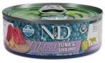 ND Natural Cat Tuna Shrimp 70 g / Konzerva pro kočky / tuňák a krevety (L3-70138)