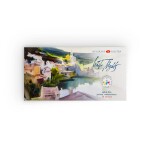 Nevskaya Palitra White Nights IWS akvarelové barvy 36 barev plastová