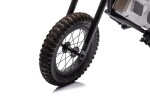 Mamido Dětská elektrická motorka Cross 350W 36V žlutá
