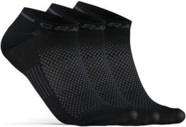 Běžecké ponožky CRAFT CORE Dry Shaftless - tři páry Velikost textilu: 46-48