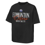 Outerstuff Dětské tričko Edmonton Oilers NHL Overtime Winner Short Sleeve Elevated Velikost: Dětské L (158 – 164)