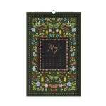 Rifle Paper Co. Nástěnný kalendář Flora 2026, multi barva, papír