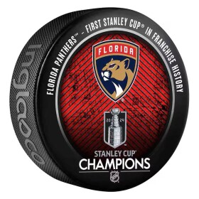 Fanatics Puk Florida Panthers 2024 Stanley Cup Champions Logo Hockey Puck